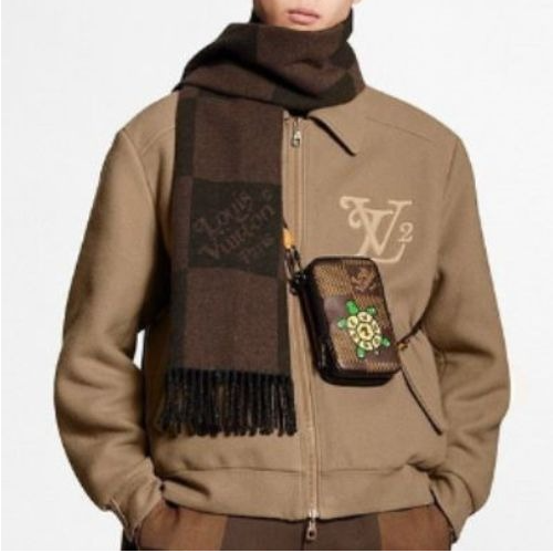 루이비통X니고 리버시블 스웨이드 자켓