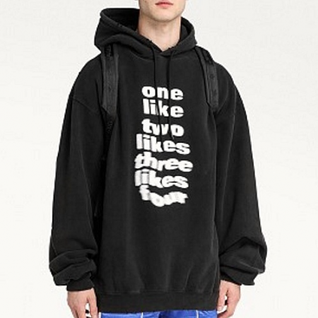 발렌시*가 BALENCIAGA 원라이크  넘버링 후디