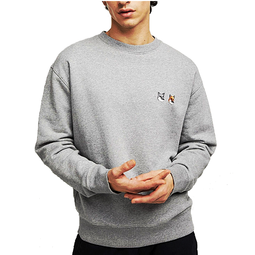 메종 키*네 더블폭스 맨투맨