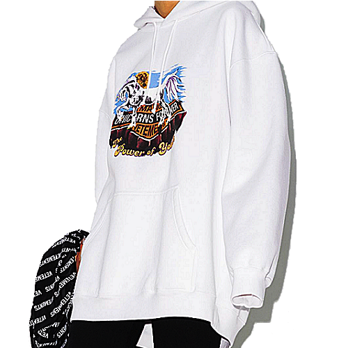 베*멍 매직 유니콘 프린트 후디