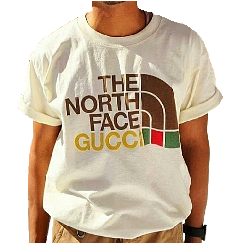 GUCCI X 노스페이스 크루넥 티셔츠