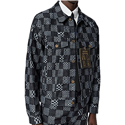 루이비통 디스토티드 다미에 데님 자켓