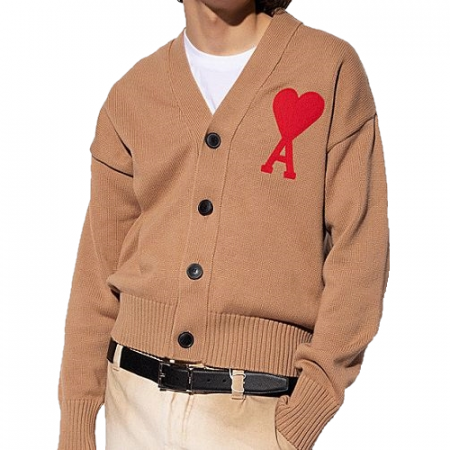 AMI 아미 Paris 꾀흐 인타르시아 빅하트 가디건 (4color)