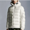 몽클레어 MONCLER 솔즈먼 숏패딩 다운 재킷 - 오프화이트
