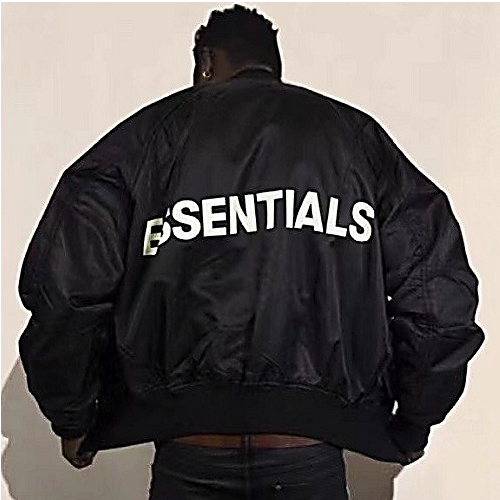 피어오브갓 ESSENTIAL 백로고 봄버 자켓