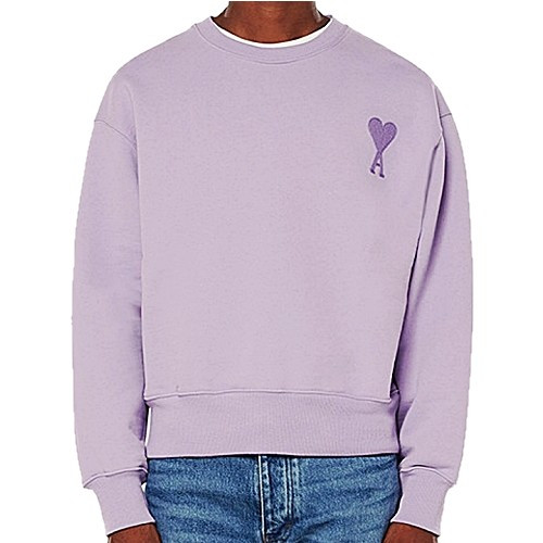 아미 AMI 파리스 톤온톤 하트 로고 스웻셔츠