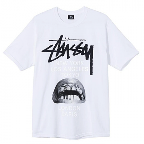 스투시Stussy x Rick Owens 월드투어 티셔츠