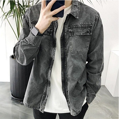 스톤아일랜드 STONE ISLAND 빈티지 후염 셔츠 자켓