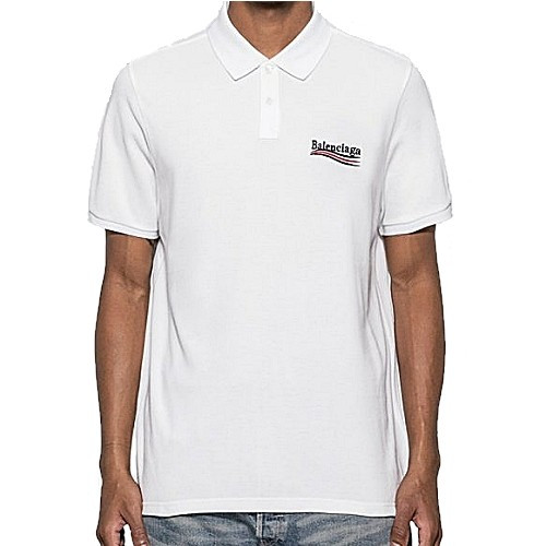 발렌시아* 웨이브 로고 PK 카라 티셔츠