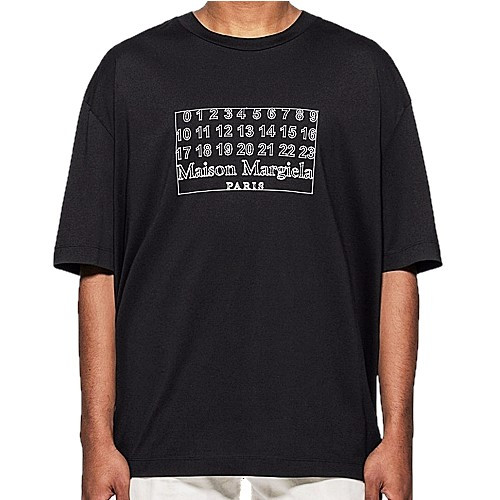 메종 마르지** 넘버로고 오버핏 티셔츠