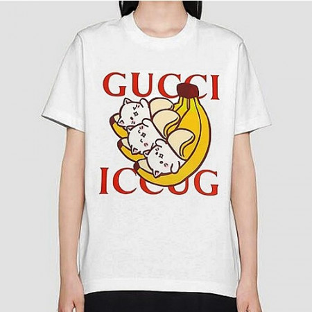 구* Bananya바나냐 에디션 로고 티셔츠