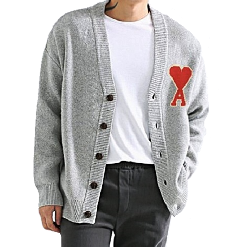 아미 AMI 빅하트 헤비 가디건