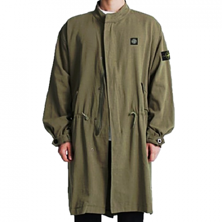 스톤아일랜드 STONE ISLAND 차이나 카라 베이직 롱사파리 (3color)