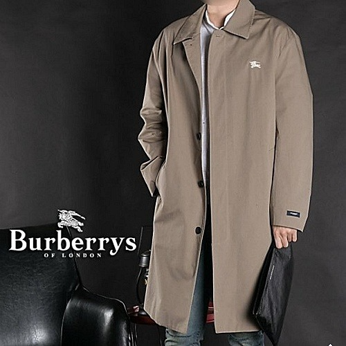 버*리 BURBERRY 싱글버튼 트렌치 코트