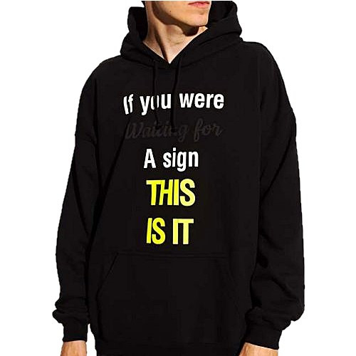 베트멍 VETEMENTS 오버사이즈 슬로건 프린트 후디