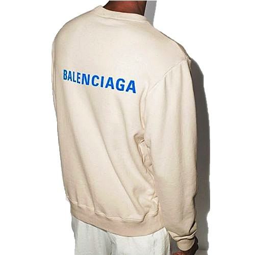 발렌시*가 BALENCIAGA 더블 로고 맨투맨 (3color)