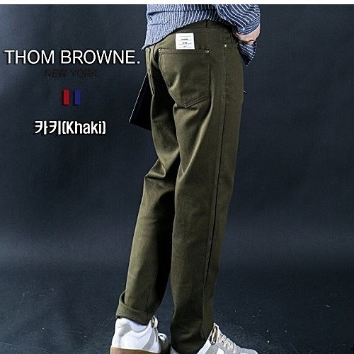 톰브라운 THOM BROWNE 프롬 치노 팬츠