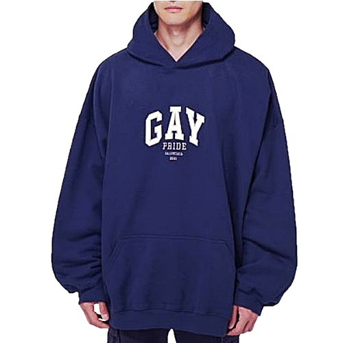 발렌시아가 BALENCIAGA 프라이드 GAY 후드