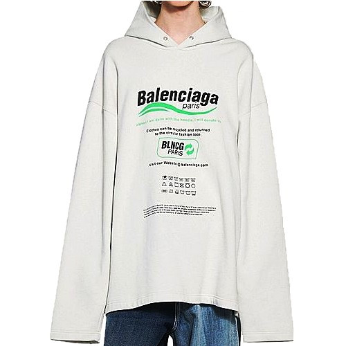 발렌시아가 Balenciaga 드라이 클리닝 후드 (기모버전)