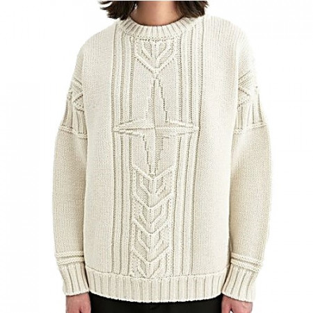 스톤아일랜드 STONE ISLAND 로고케이블 니트 스웨터 (5color)