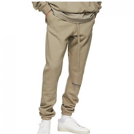 FERA OF GOD 에센셜 리플렉티브 로고 스웻 팬츠