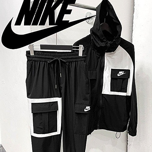 나이키 NIKE 냉장고 바람막이 후드 카고 조거팬츠 셋업 SET (별도구매가능)