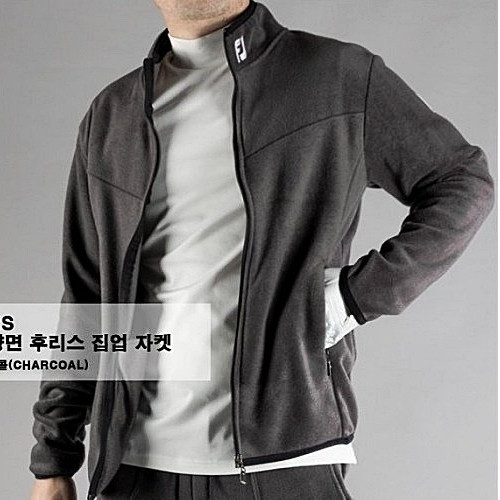 (국내배송) FOOTJOY GOLF 양면 후리스 집업 자켓