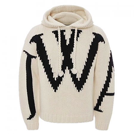 JW Anderson 로고 청키 니트 후디 (2color)