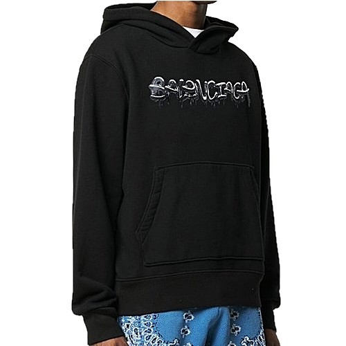 발렌시아가 BALENCIAGA 마커로고 후드