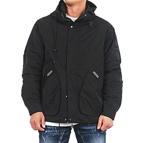 버*리 후드 오버핏 윈드 자켓