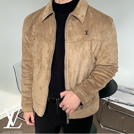 루이*통 LOUIS VUITTON 스웨이드 자켓