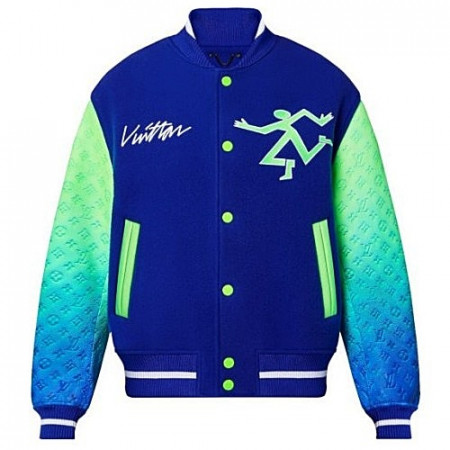 LOUIS VUITTON 믹스 그라디언트 바시티 자켓