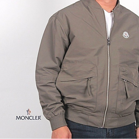 몽클*어 히든 투포켓 블루종 자켓