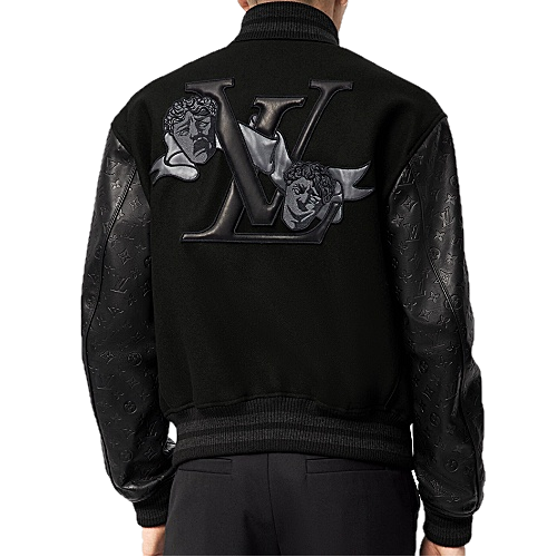 LOUIS VUITTON 엠보스드 플레그로고 바시티 자켓