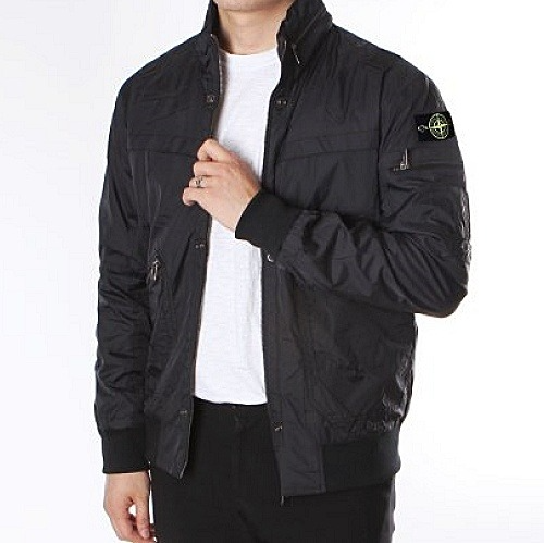 스톤아일*드 절개 지퍼 자켓