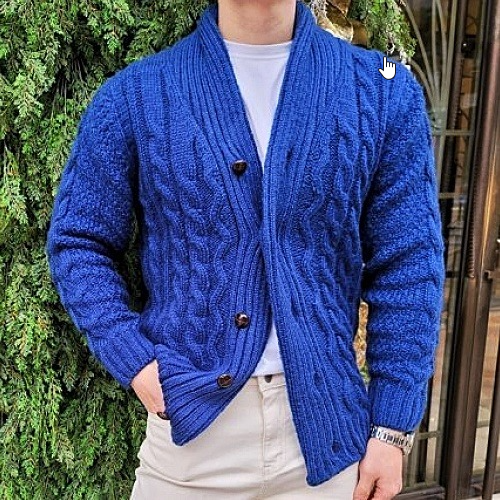 버*리 프로썸 런웨이 어페럴 이태리 톨레뇨 울 숄자켓