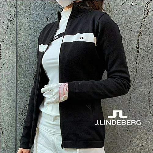 (국내배송) 제이린드버그 J.LINDEBERG 내피 방풍 니트집업