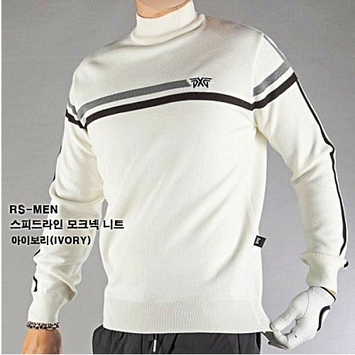 (국내배송) PXG GOLF 스피드라인 모크넥 니트