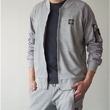 스톤아일*드 STONE ISLAND 배색 트레이닝 셋업 SET