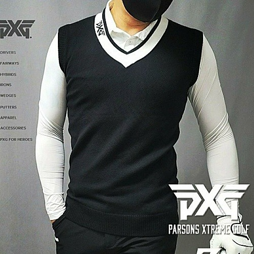 (국내배송) PXG 소프트 V넥 니트 베스트