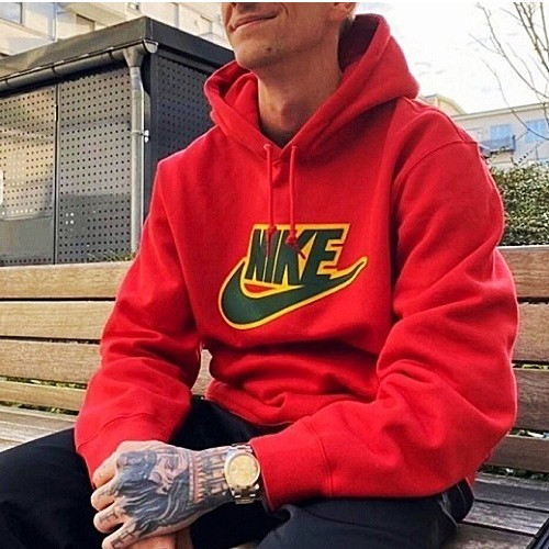 Supreme x Nike 슈프림 x 나이키 레더 아플리케 후드