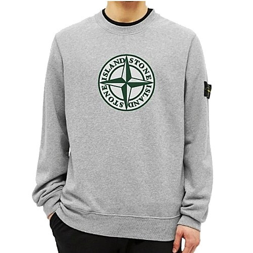 스톤아일랜드 STONE ISLAND 그린서클 로고 맨투맨