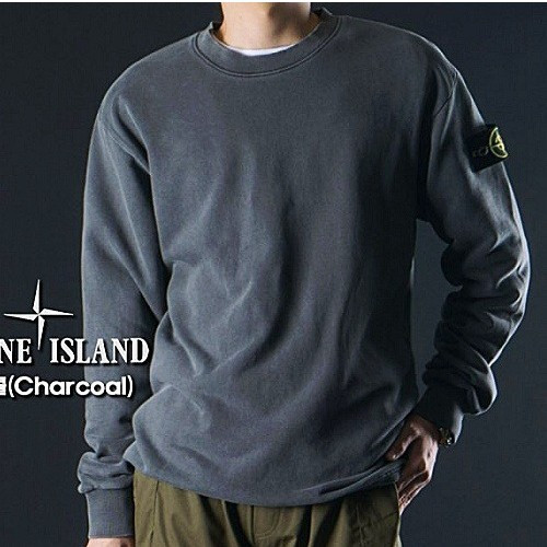 스톤아일랜드 STONE ISLAND 다이머 피그먼트 맨투맨