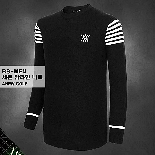 (국내배송) 어뉴 ANEW GOLF 세븐 암라인 니트