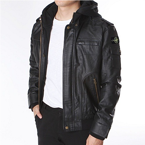 스톤아일*드 기모 후드자켓