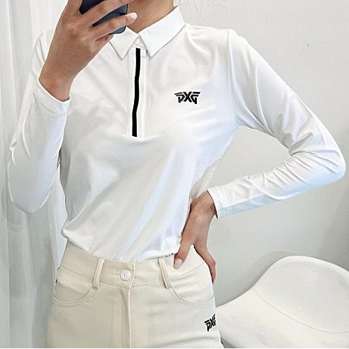 (국내배송) PXG GOLF 히든 카라 티셔츠