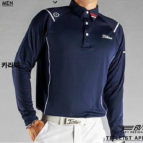 (국내배송) 타이틀리*트 TITLEIST 보키 T-Line 실켓 카라 티셔츠
