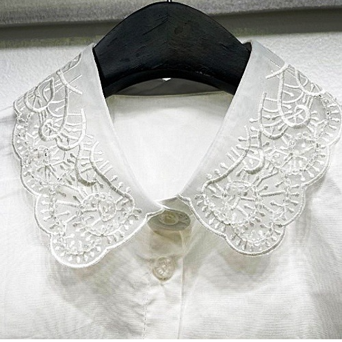 (국내배송) 레이스 클래식 코디 카라