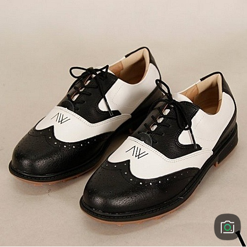 (국내배송) 어* ANEW 윙팁 브로그 스파이크리스 골프화