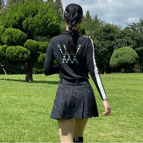 (국내배송) 어* 어깨스트라이프 골프 배색 폴로